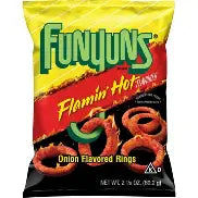 Flamin hot onion rings